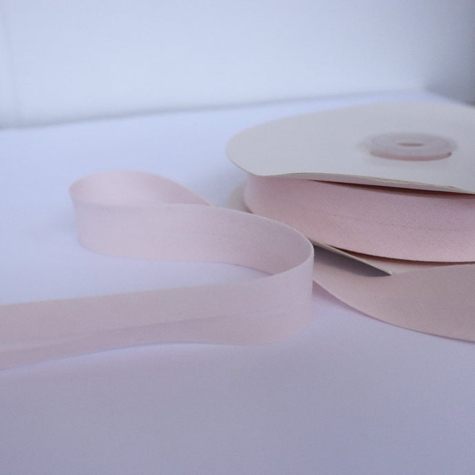 Cotton Bias Binding - 20mm - Pale Pink