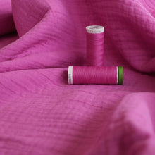 Cotton Double Gauze - Fuchsia Pink