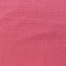 Washed Cotton - Raspberry Pink - END OF BOLT 111cm