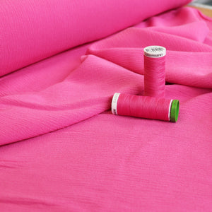 Viscose Crepe - Fuchsia Pink