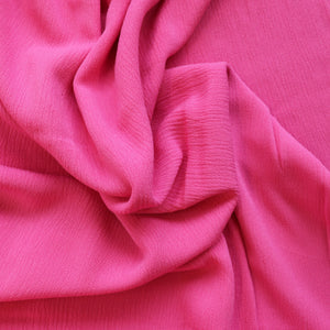 Viscose Crepe - Fuchsia Pink