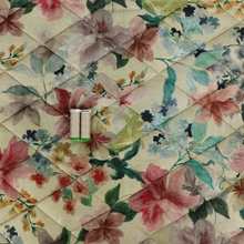 Quilted Velvet Coating - Vintage Bouquet