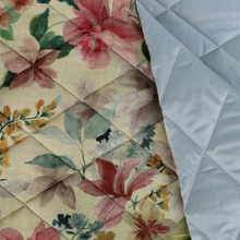 Quilted Velvet Coating - Vintage Bouquet