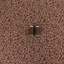 Cotton Ribbed Jersey - Leopard