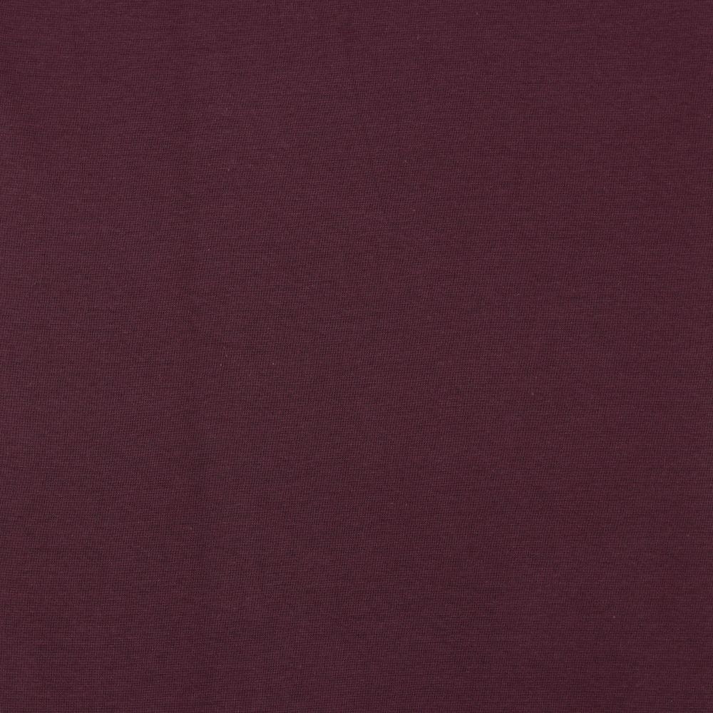 Ribbing Cuffing - Organic Cotton - Aubergine Purple