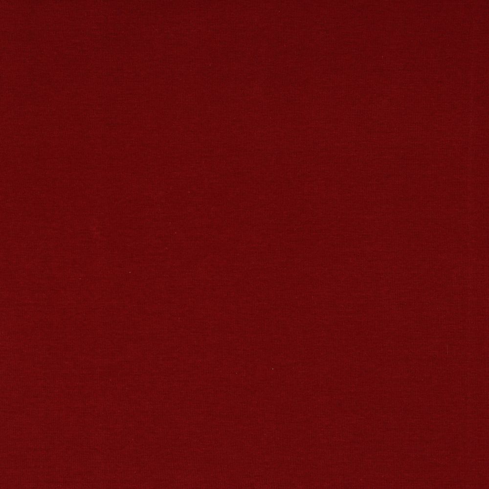 Ribbing Cuffing - Organic Cotton - Burgundy Red