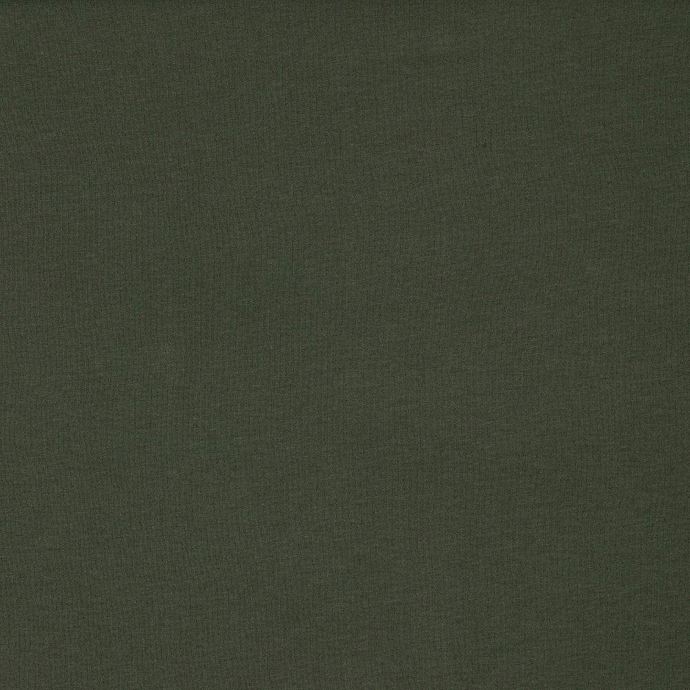 Ribbing Cuffing - Organic Cotton - Khaki Green