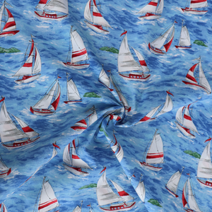 Cotton Broadcloth - Sevenberry Yacht