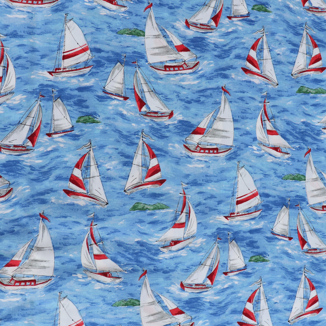 Cotton Broadcloth - Sevenberry Yacht