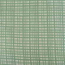Cotton Seersucker - Sevenberry - Hand Drawn Checks Sage Green