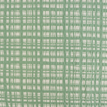 Cotton Seersucker - Sevenberry - Hand Drawn Checks Sage Green
