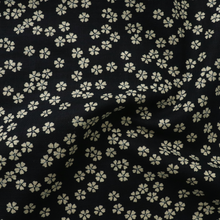 Linen Feel Cotton - Indigo Floral - Nara Homespun Sevenberry