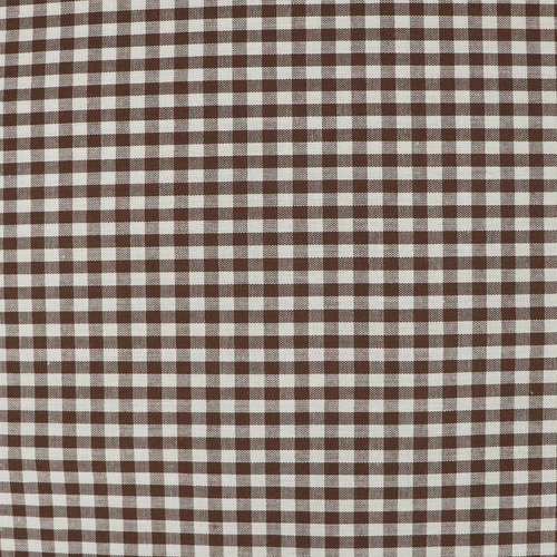 Yarn Dyed Cotton - Sevenberry Tiny Gingham - Brown