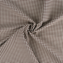 Yarn Dyed Cotton - Sevenberry Tiny Gingham - Brown