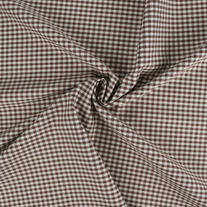 Yarn Dyed Cotton - Sevenberry Tiny Gingham - Brown