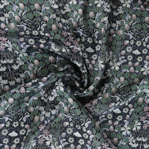 Silk Satin - Forest Flowers