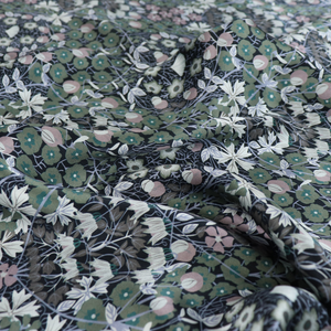 Silk Satin - Forest Flowers