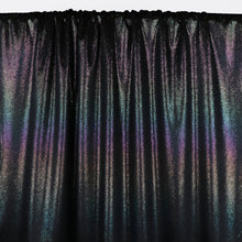 Stretch Velvet Jersey - Rainbow Ombre Sparkle - END OF BOLT 19cm