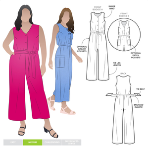 Style Arc - Birdie Jumpsuit - Size 4-16