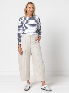 Style Arc - Twig Woven Pant - Size 4-16