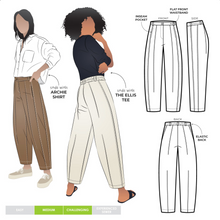 Style Arc - Twig Woven Pant - Size 4-16