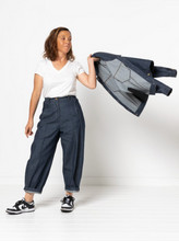 Style Arc - Twig Woven Pant - Size 4-16
