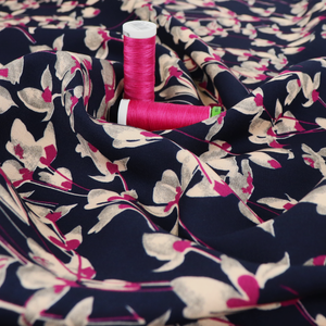 Tencel™ Lawn - Pink Stem Flowers