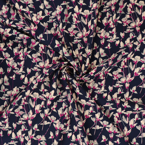Tencel™ Lawn - Pink Stem Flowers