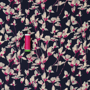 Tencel™ Lawn - Pink Stem Flowers