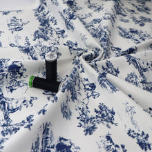 Deadstock Cotton Twill - Toile De Jouy