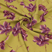 Viscose Lawn - Autumn Flower - END OF BOLT 85cm