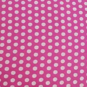 Viscose Lawn - Spots - Pink