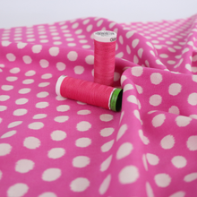 Viscose Lawn - Spots - Pink