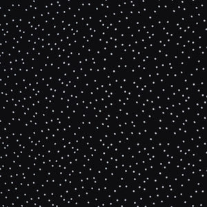 Viscose Lawn - Dotty - Black