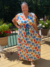 Viscose Linen Blend - Felicity Vintage Flowers - Fabric Godmother