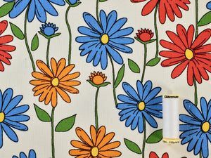 Viscose Linen Blend - Felicity Vintage Flowers - Fabric Godmother