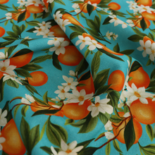 Viscose Linen - Oranges