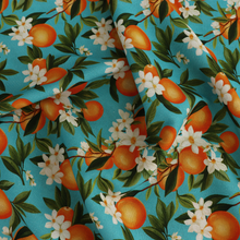Viscose Linen - Oranges