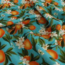 Viscose Linen - Oranges