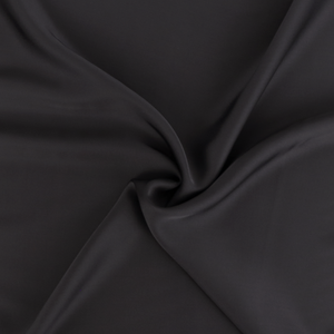 Viscose Satin - Anthracite Grey