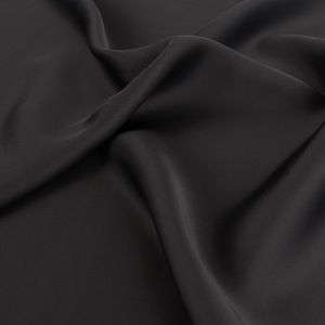Viscose Satin - Anthracite Grey