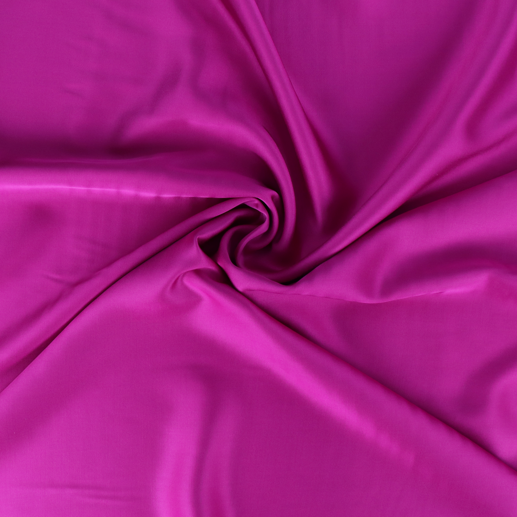 Viscose Satin - Magenta