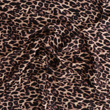 Viscose Satin Twill - Leopard