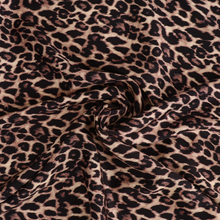 Viscose Satin Twill - Leopard