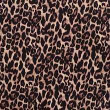 Viscose Satin Twill - Leopard