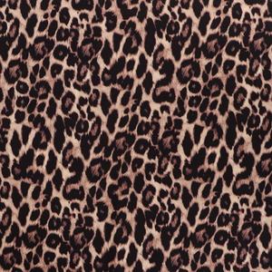 Viscose Satin Twill - Leopard