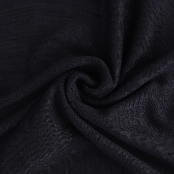 Viscose Soft Knit - Dark Navy Blue