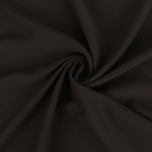 Viscose Twill - Dark Chocolate Brown