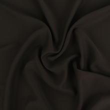 Viscose Twill - Dark Chocolate Brown