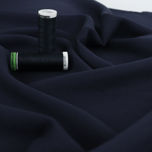 Viscose Twill - Navy Blue